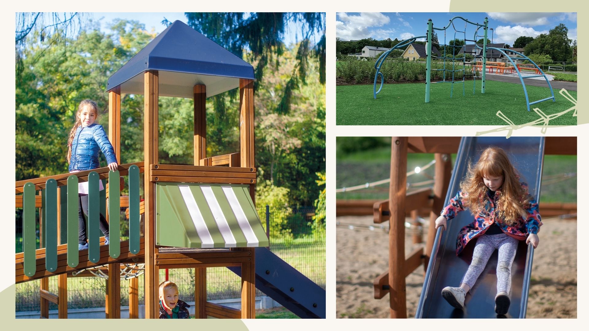 LARS LAJ® How to arrange a playground in the garden?
